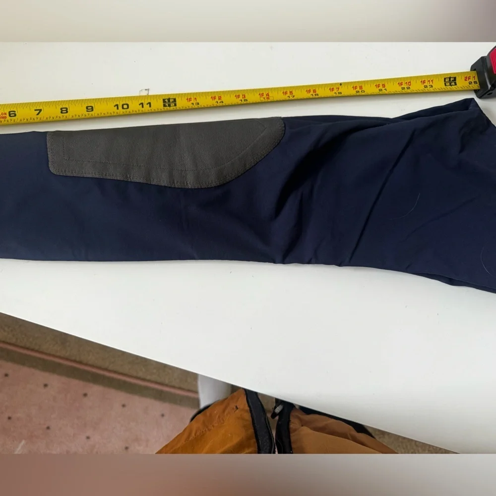 KERRITS Crossover II Knee Patch Riding Breech, Navy New Kids Large